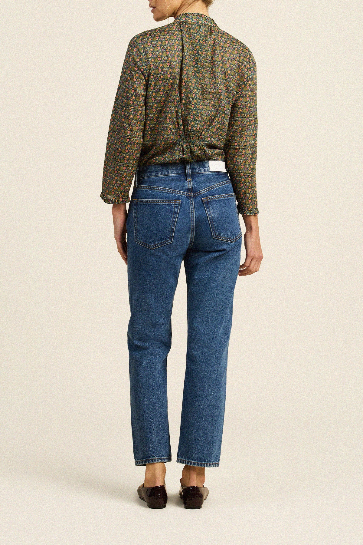 Trovata Maris blouse in Ivy Road Ditsy, cotton — view 5