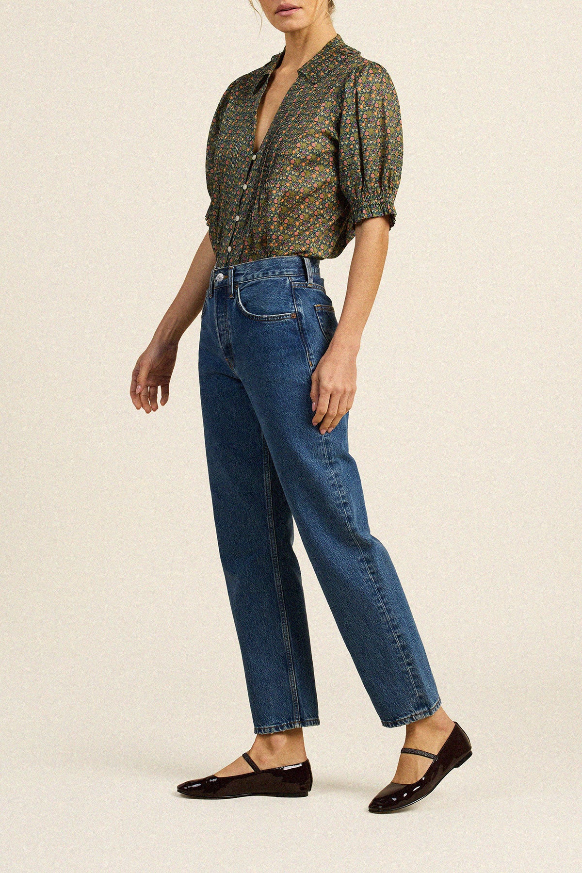 Trovata Amelie blouse in Ivy Road Ditsy, cotton — view 4