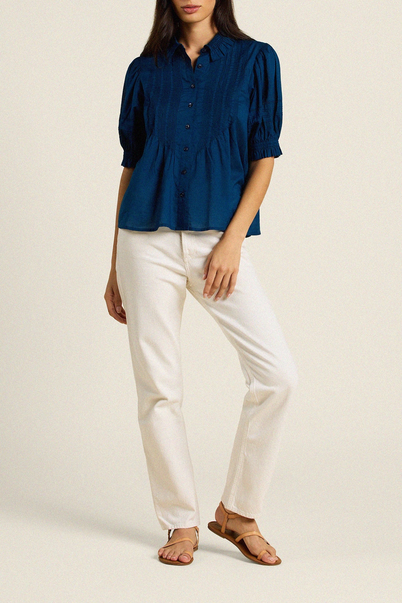 Jess Blouse Laguna Navy