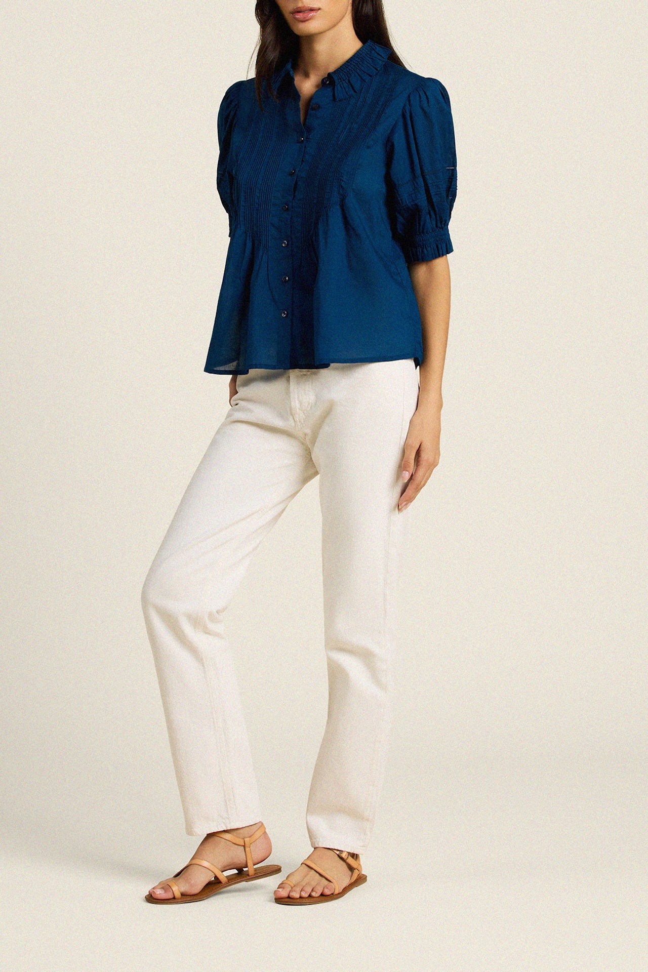 Jess Blouse Laguna Navy