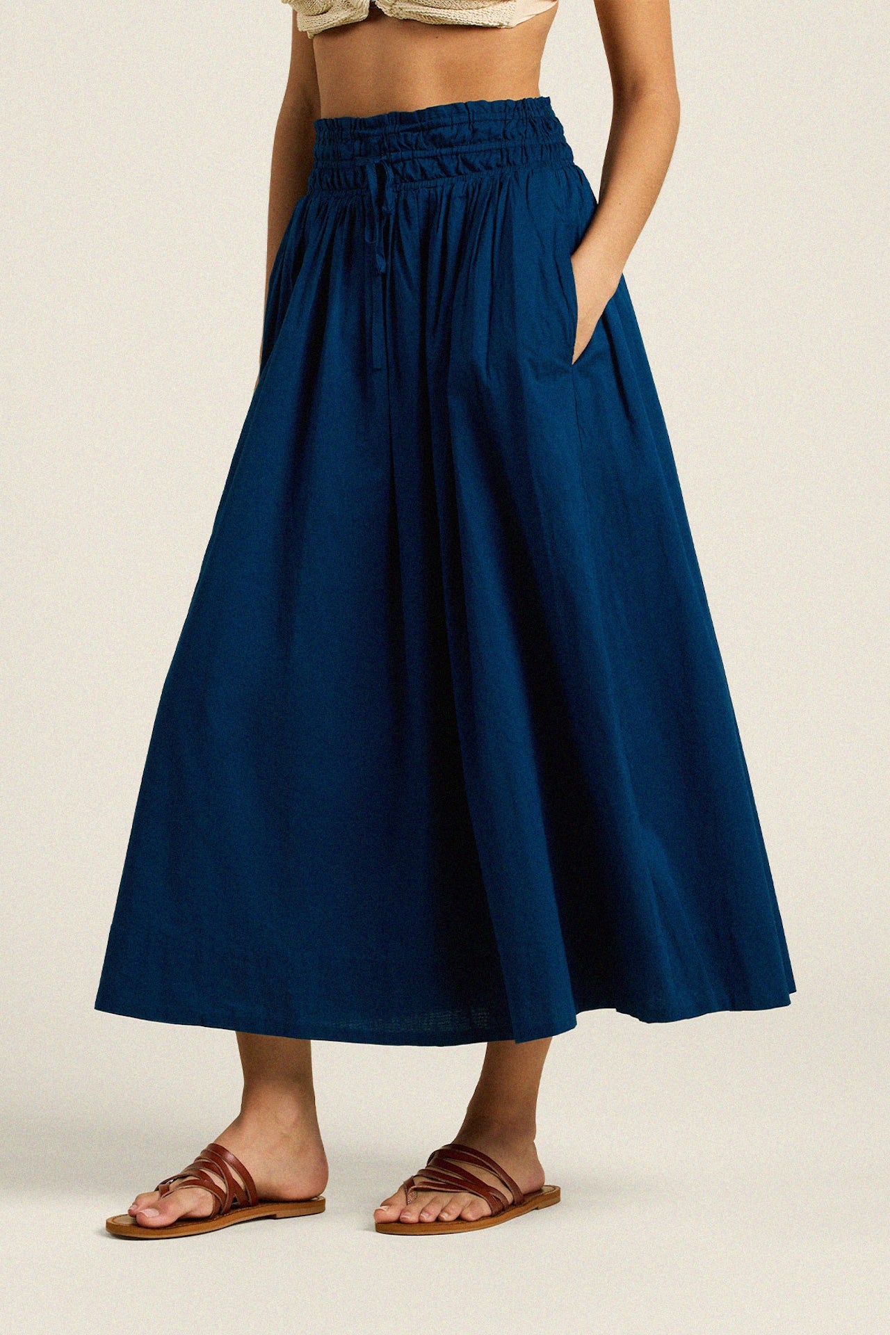 Bianca Skirt Laguna Navy