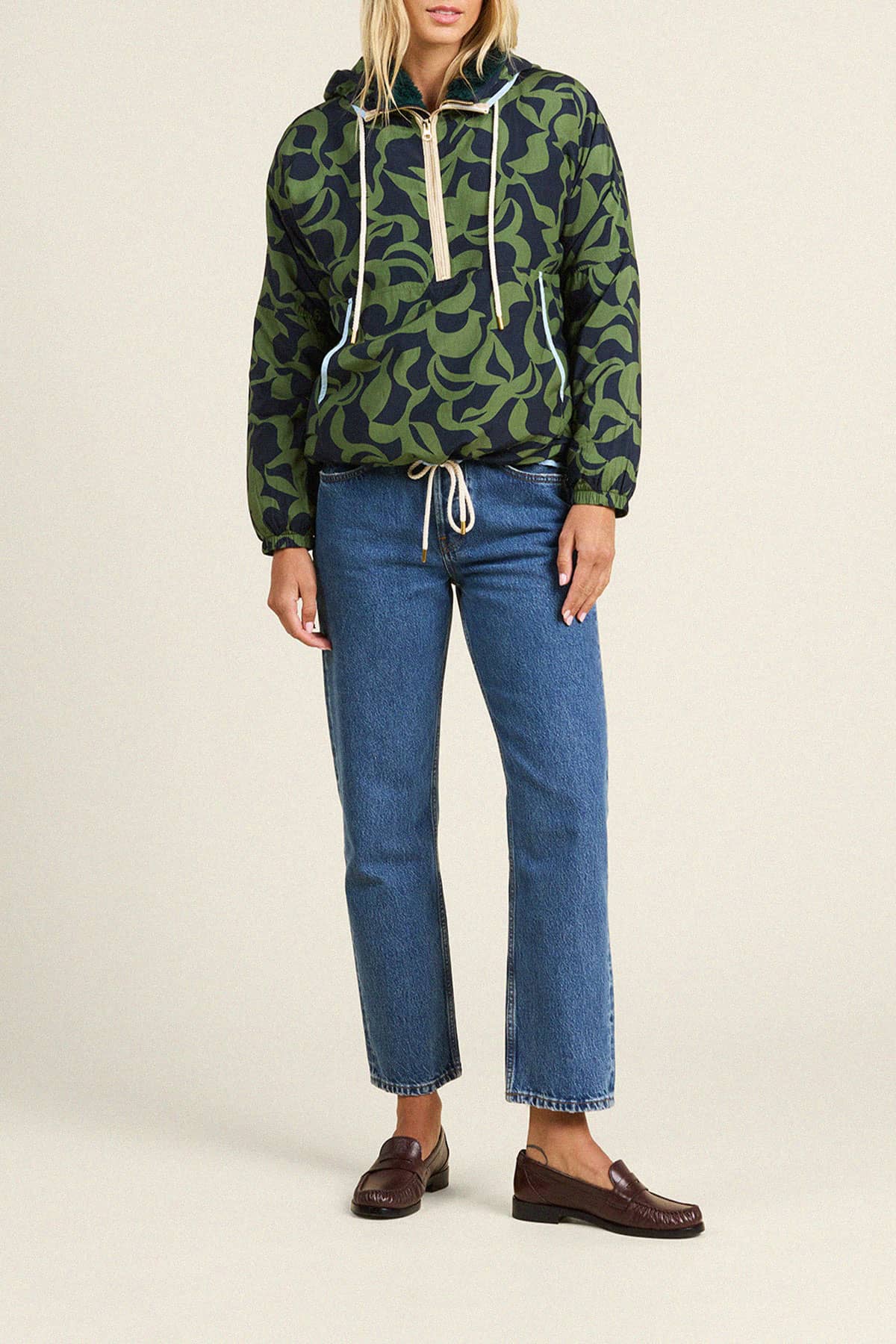 Andi Windbreaker Muted Canopy