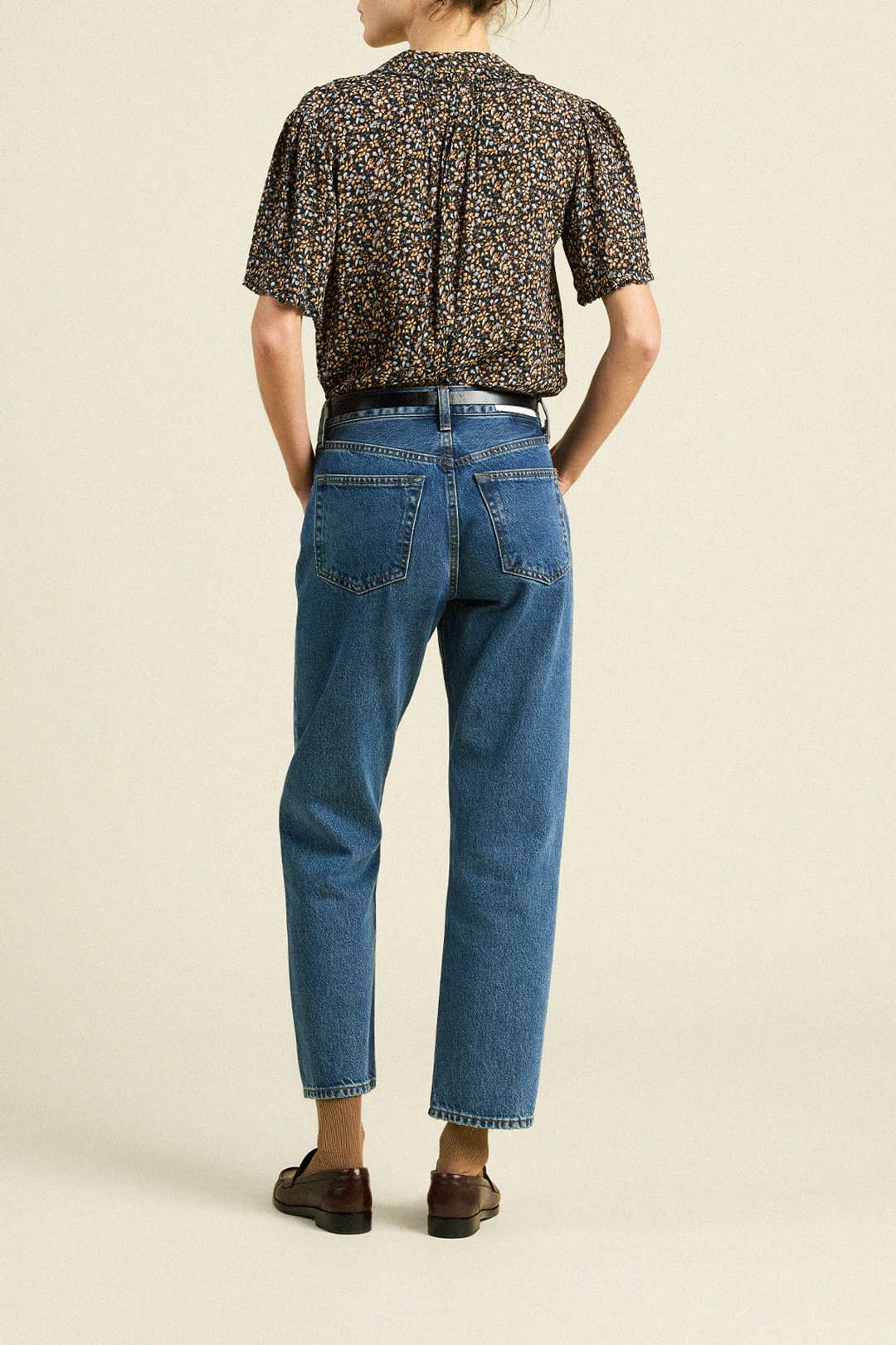 Millie Blouse Nightshadow Ditsy