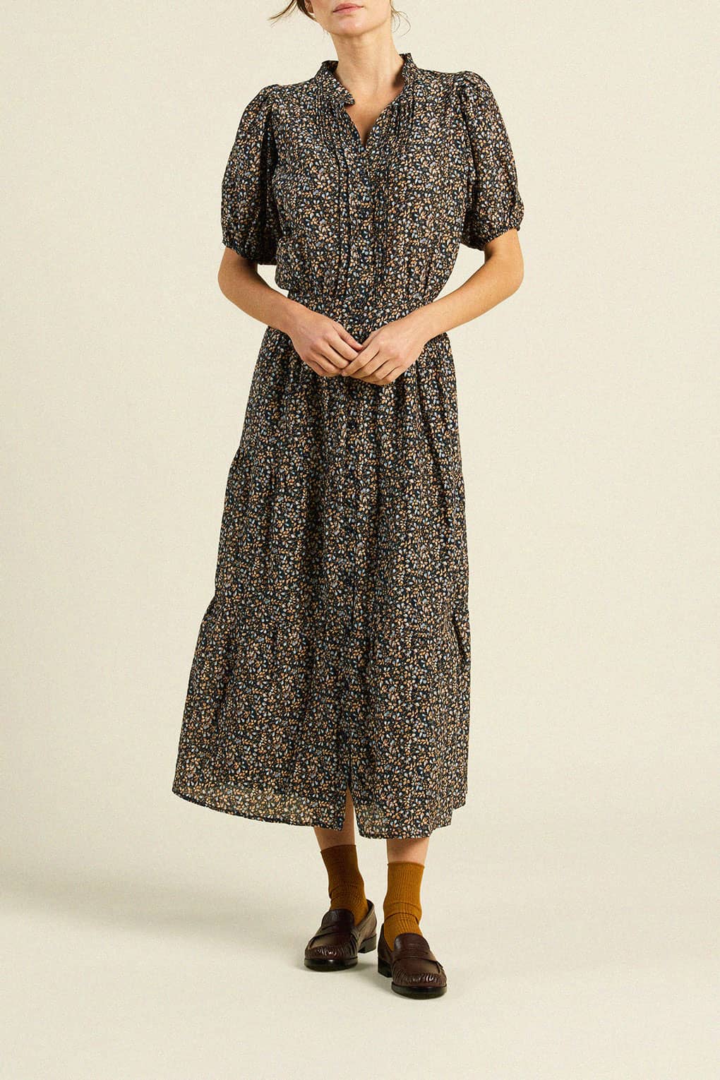 Blair Dress Nightshadow Ditsy