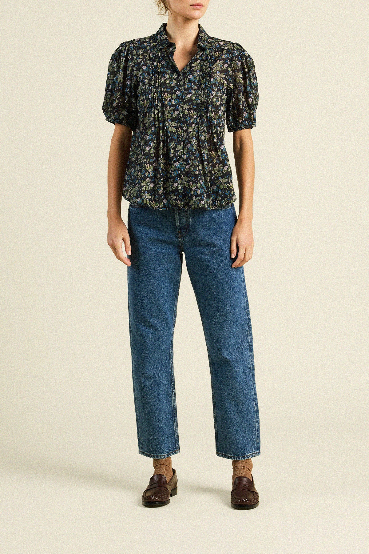 Nadine Blouse Orchard Frost