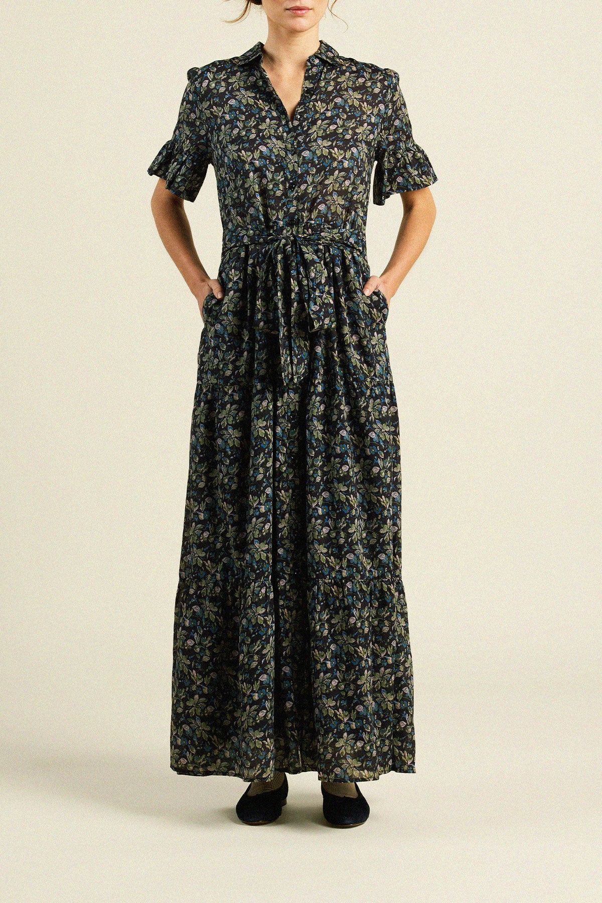 Martine Dress Orchard Frost
