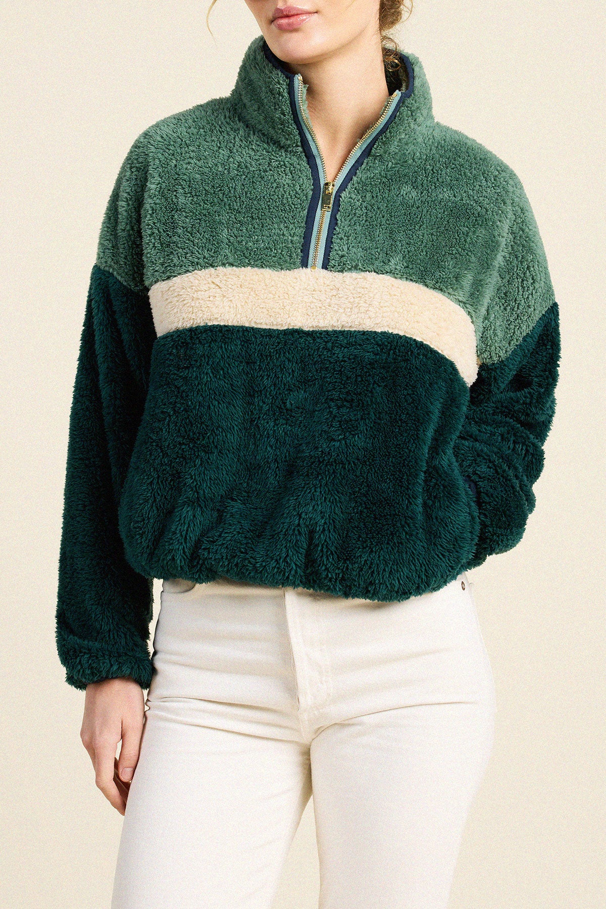 Trovata Casey pullover in Ponderosa, polyester — view 2