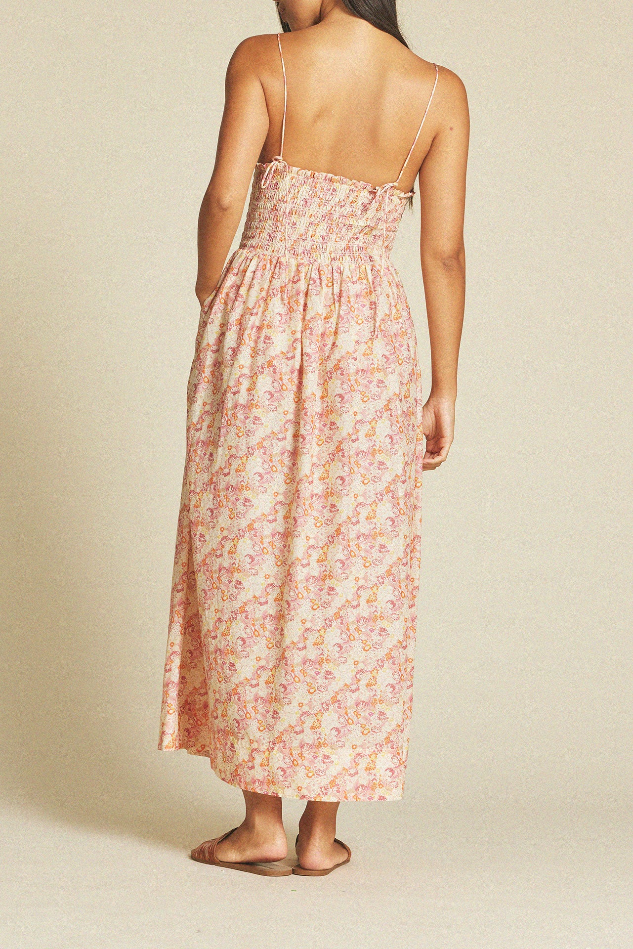 Carmen Dress Pink Currant