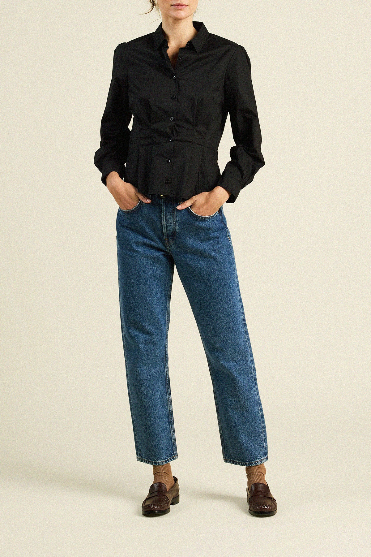 Valentina Blouse Black