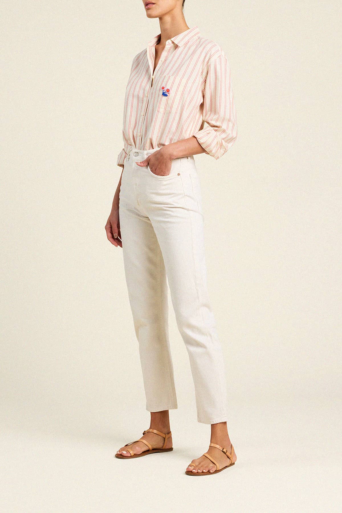 Blake Oversized Shirt Porto Stripe