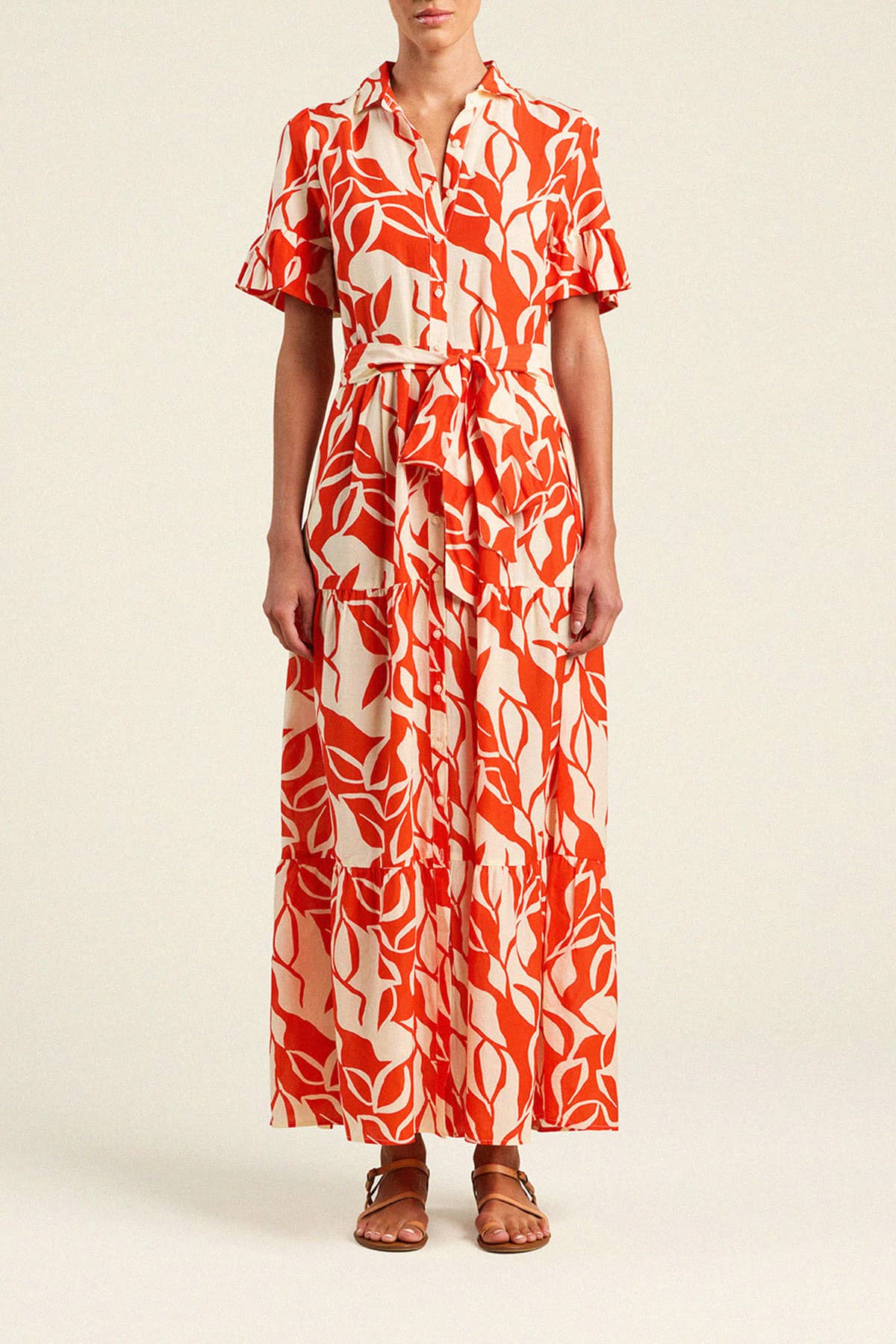 Martine Dress Red Amaranta