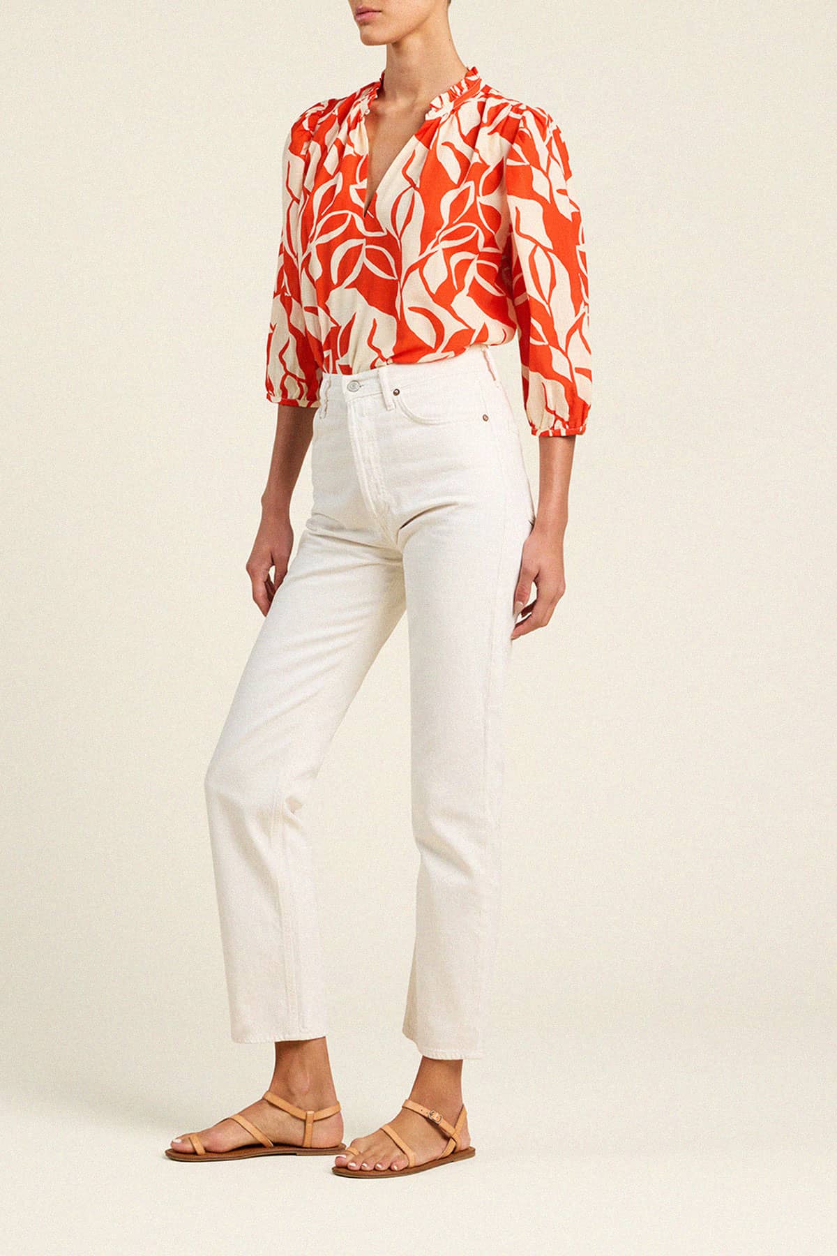 Orly Blouse Red Amaranta