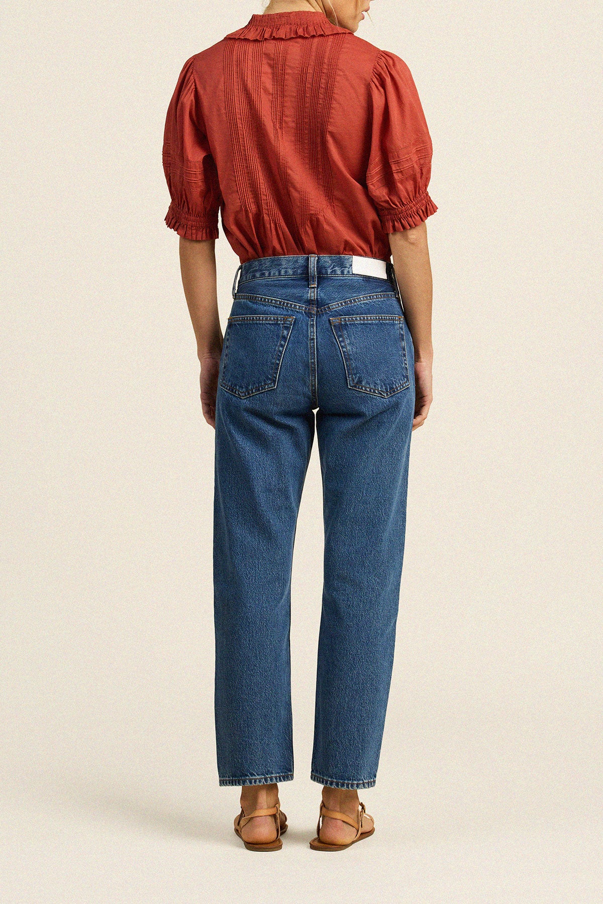 Jess Blouse Rusty Orange