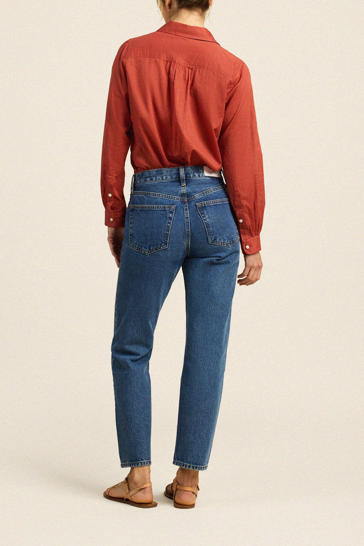 Gracie Shirt Rusty Orange