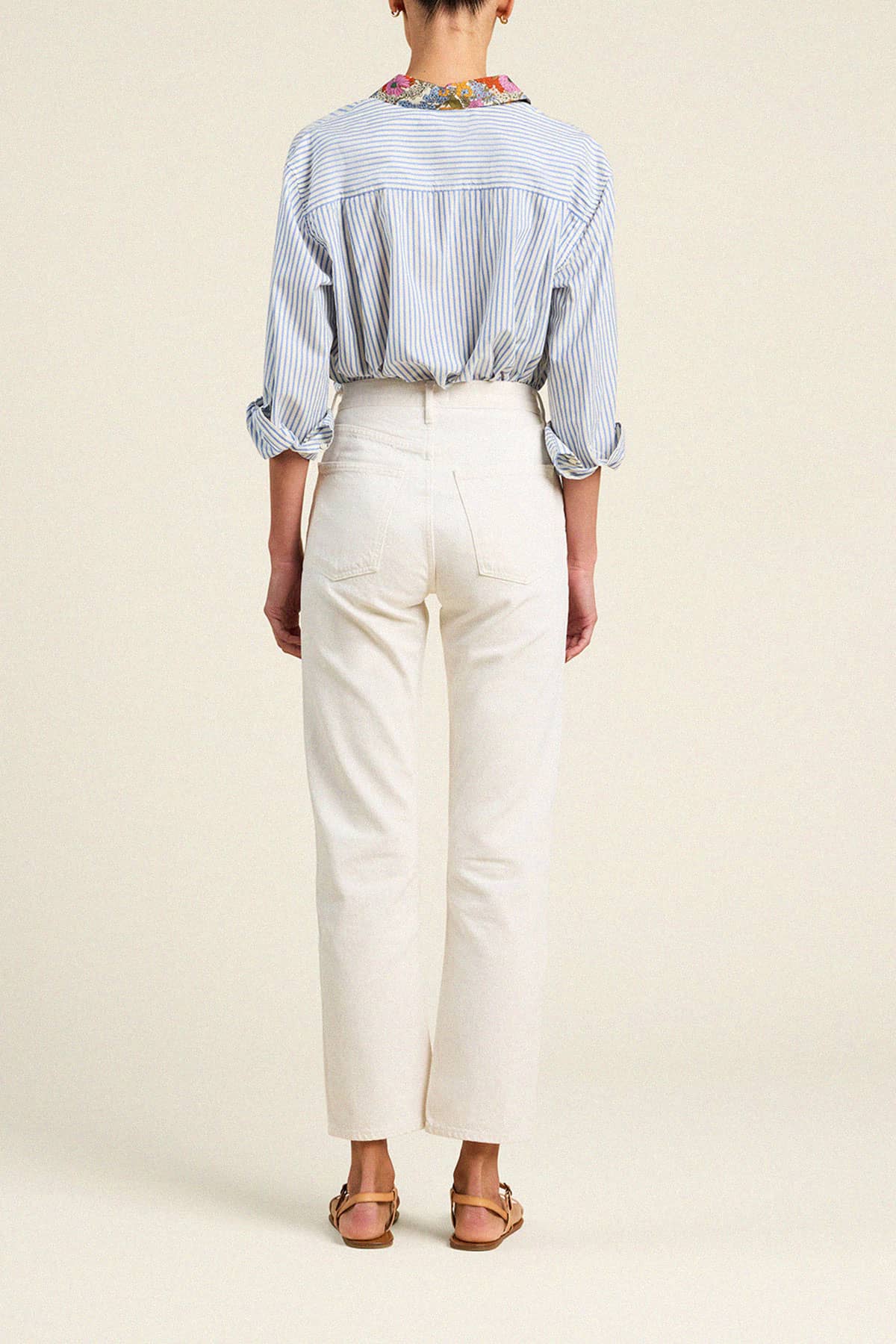 Blake Oversized Shirt Seaside Stripe