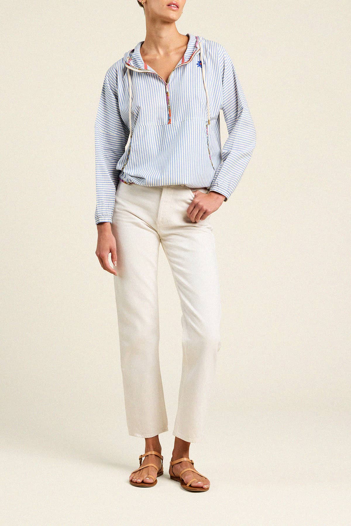 Andi Windbreaker Seaside Stripe