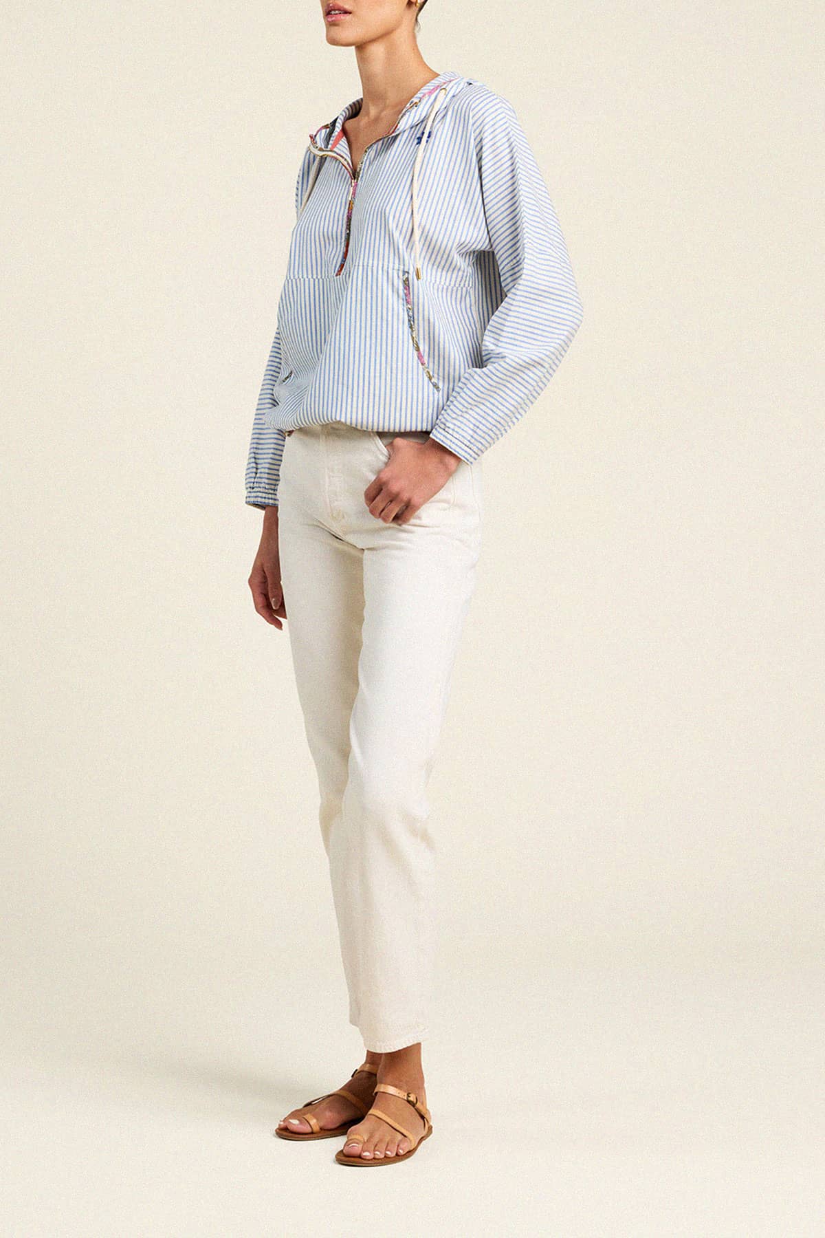 Andi Windbreaker Seaside Stripe