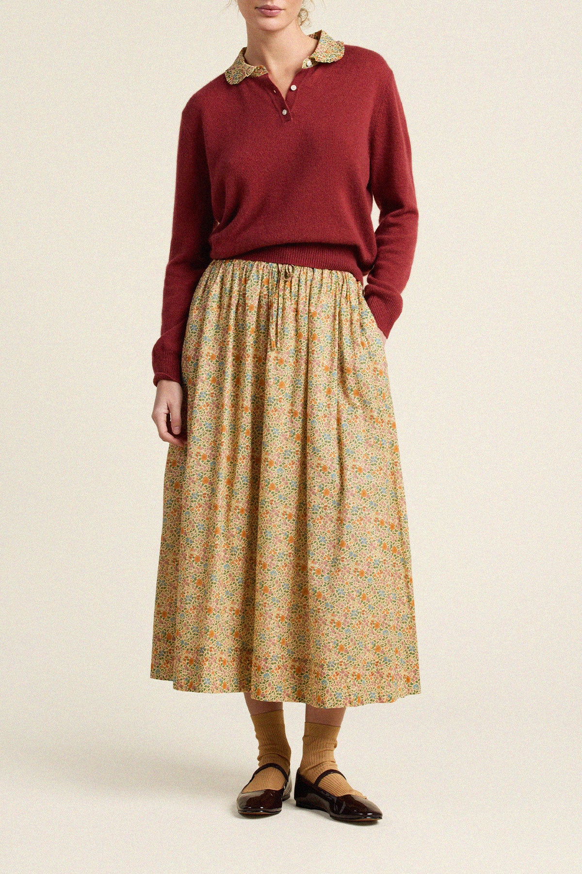 Trovata Phoebe dress in Muir Tartan, cotton — view 4