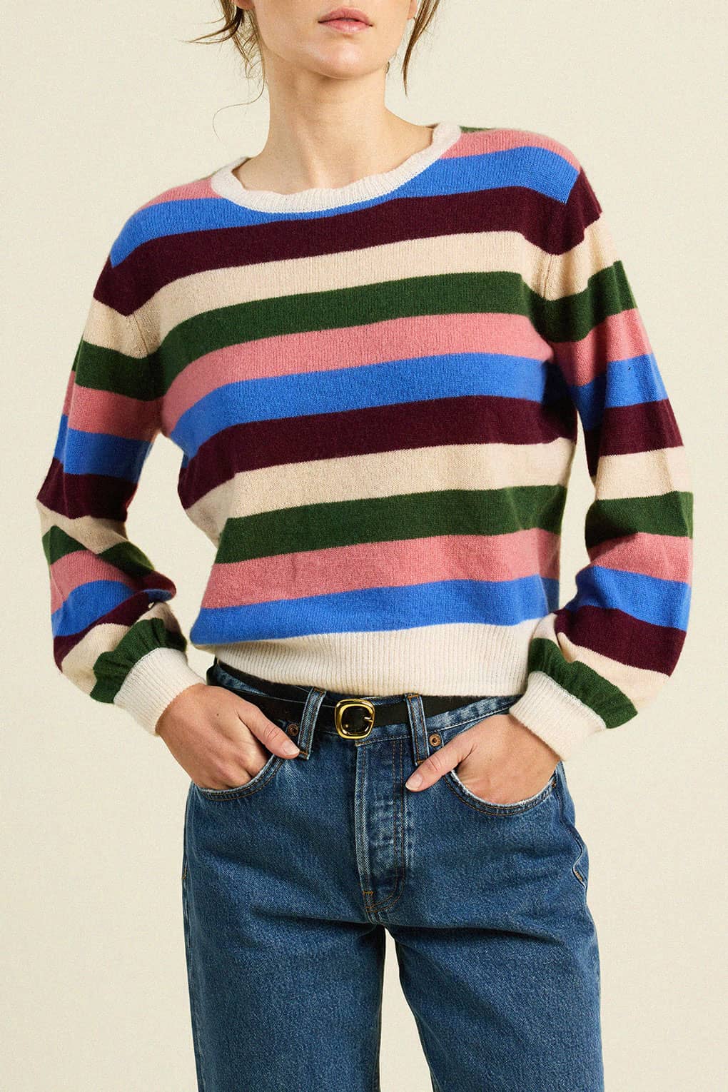 Ryann Sweater Multi Stripe