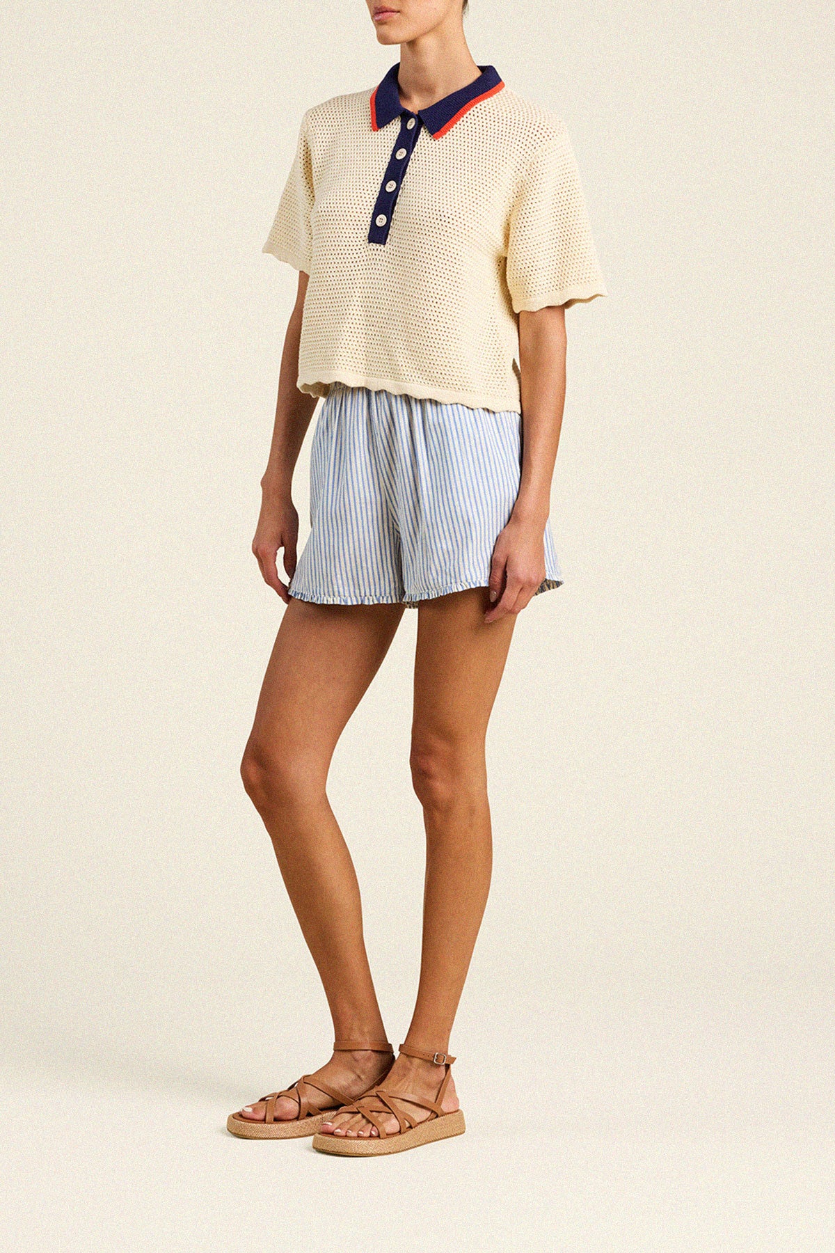 Amalia Polo Antique White