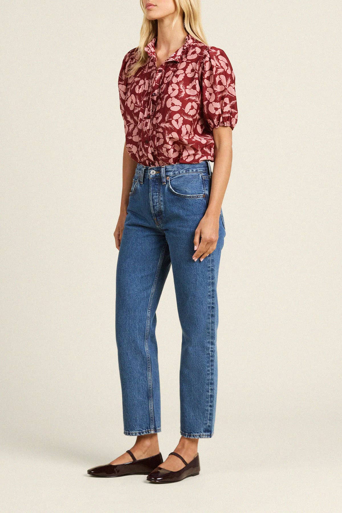 Mira Blouse Briar Rosewood