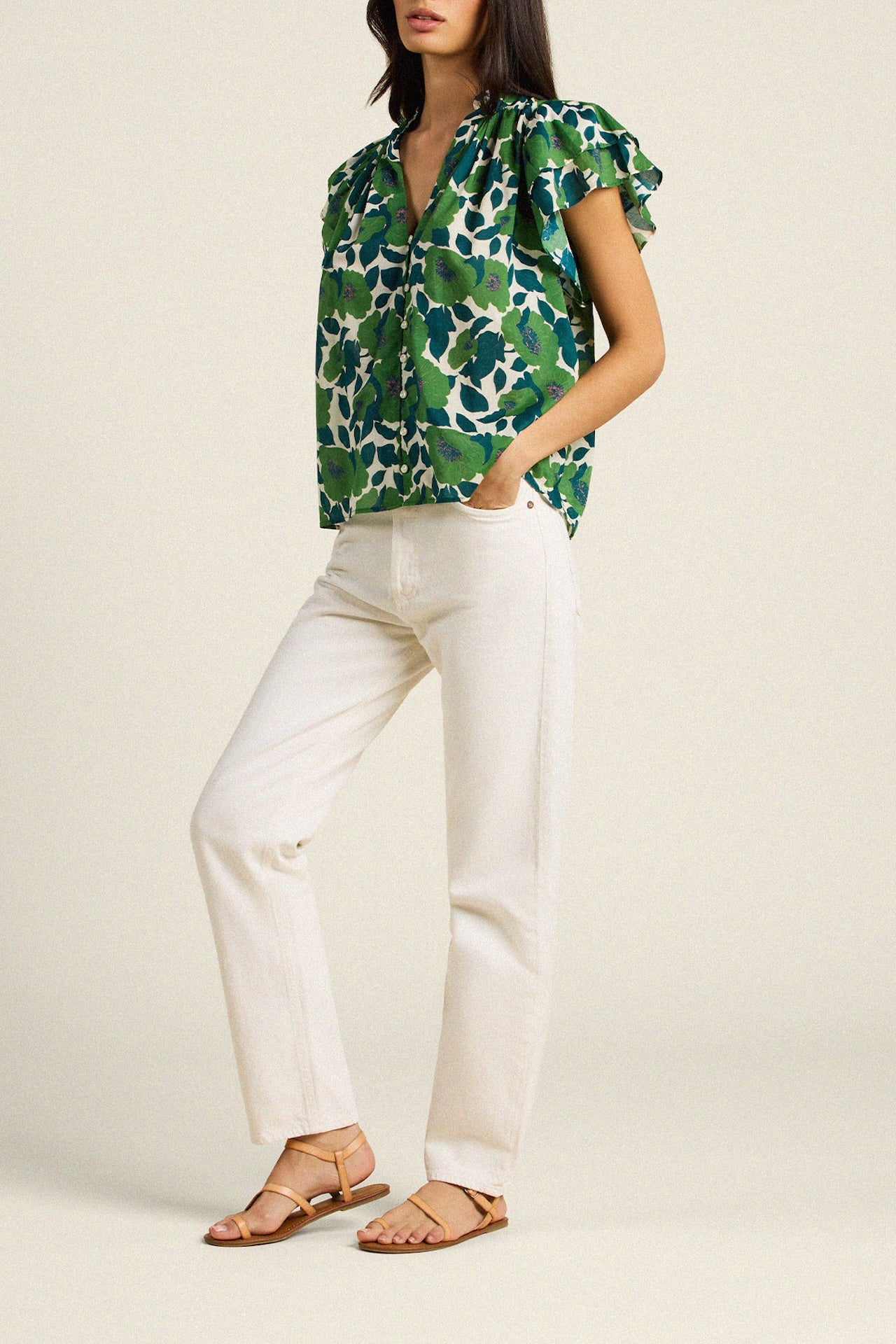 Violette Blouse Vega Floral