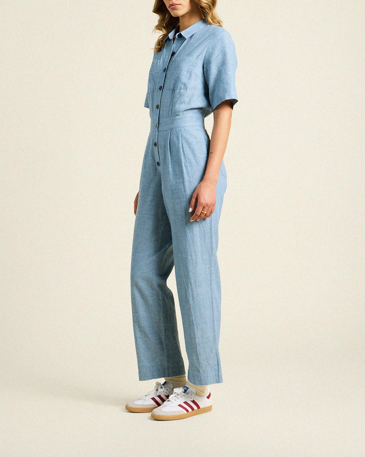 Audra Jumpsuit Vintage Indigo