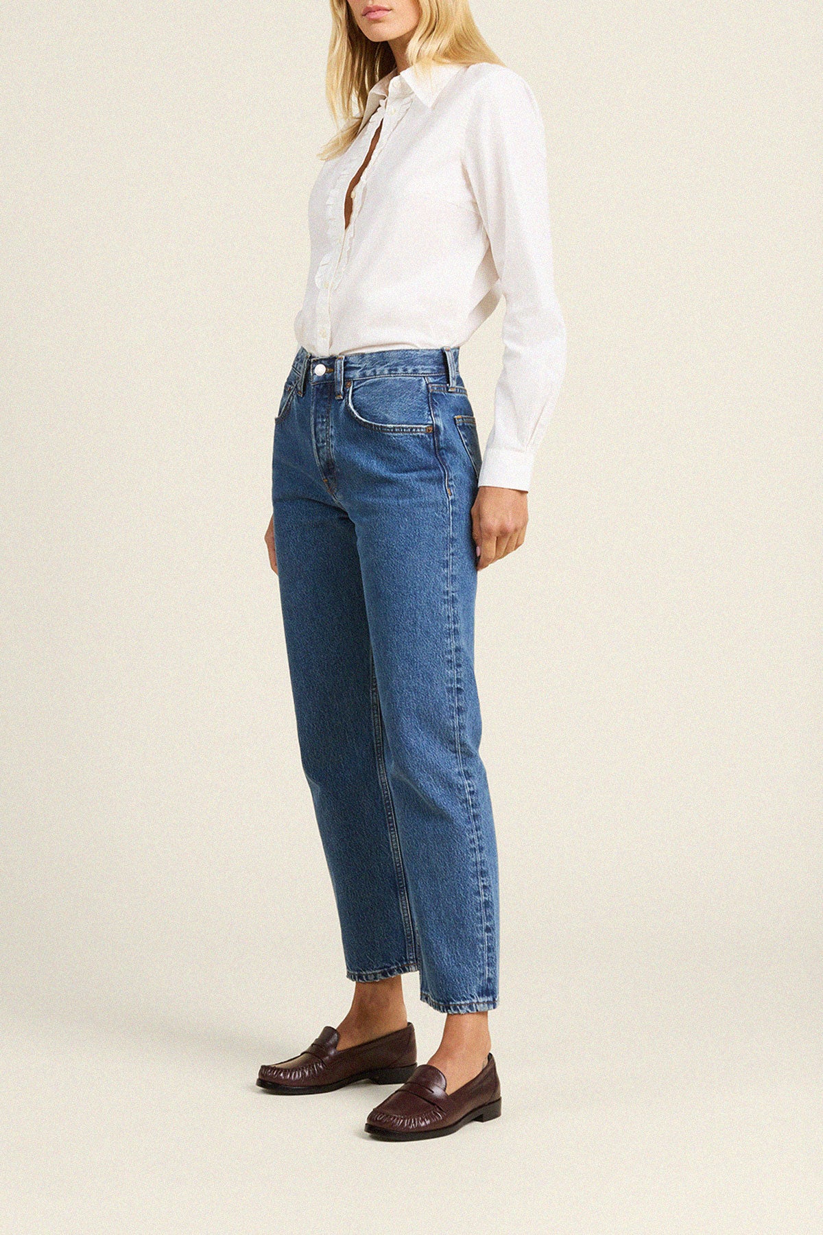 Ava Shirt White