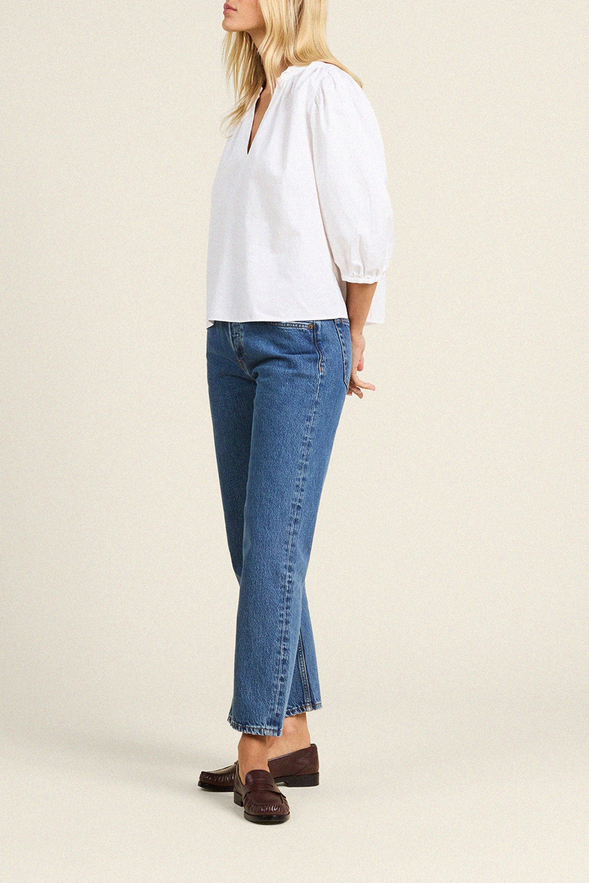 Orly Blouse White
