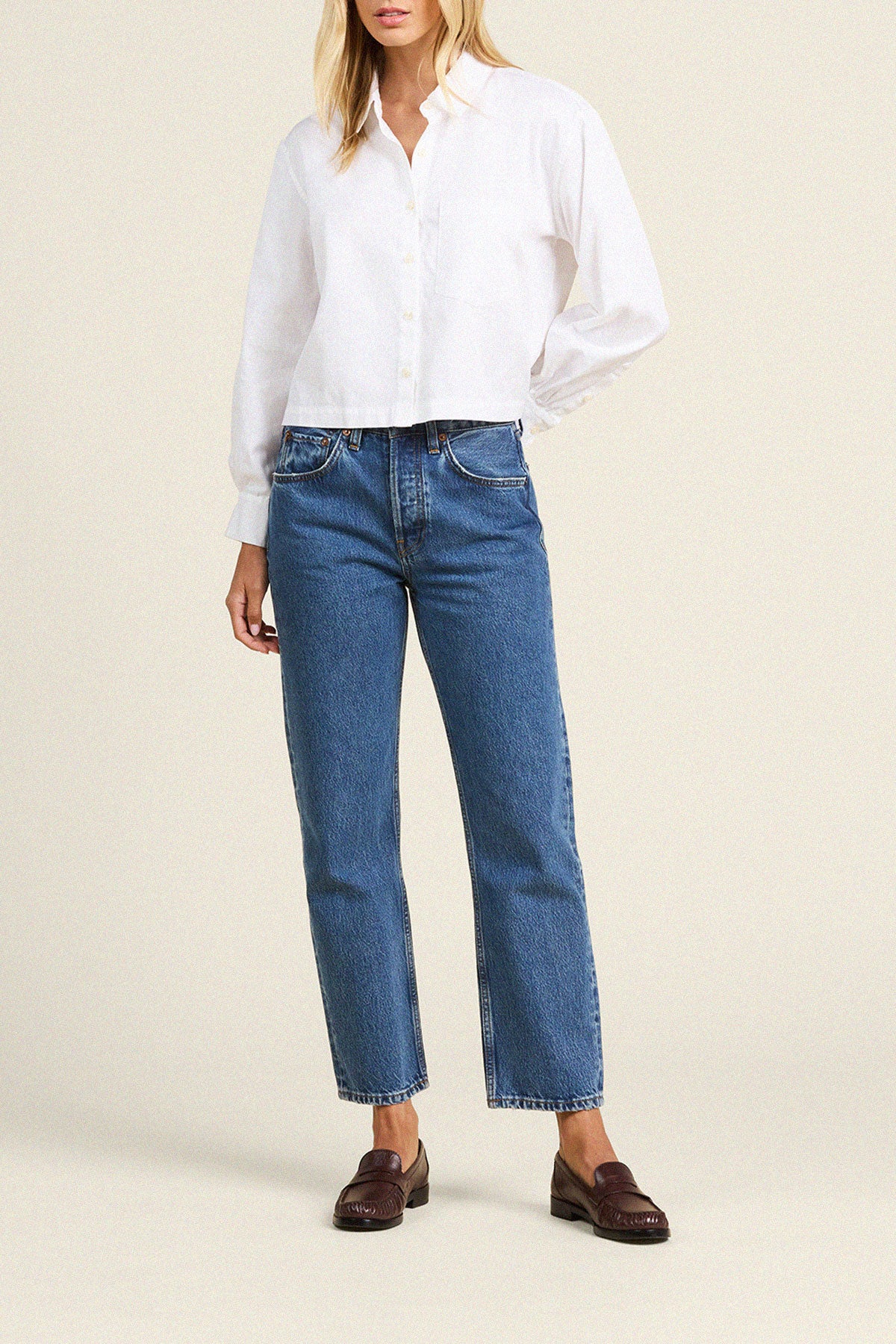 Nessa Shirt White