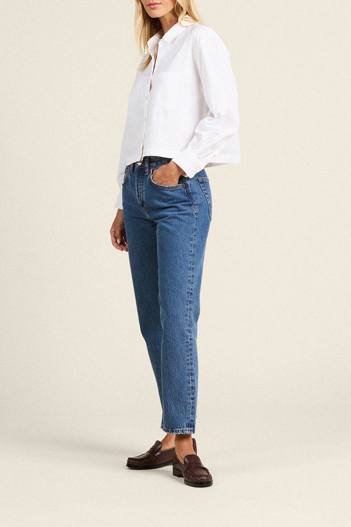 Nessa Shirt White