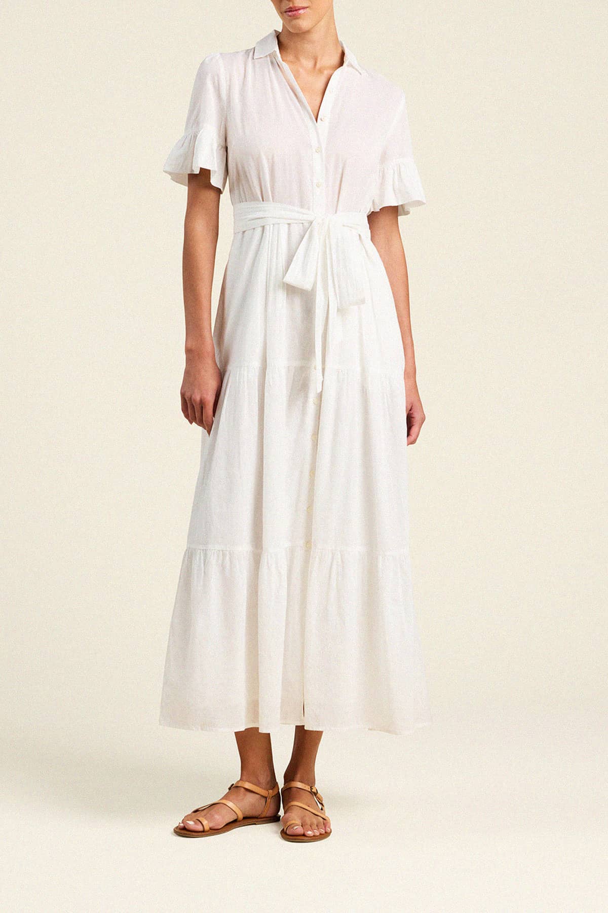 Martine Dress White
