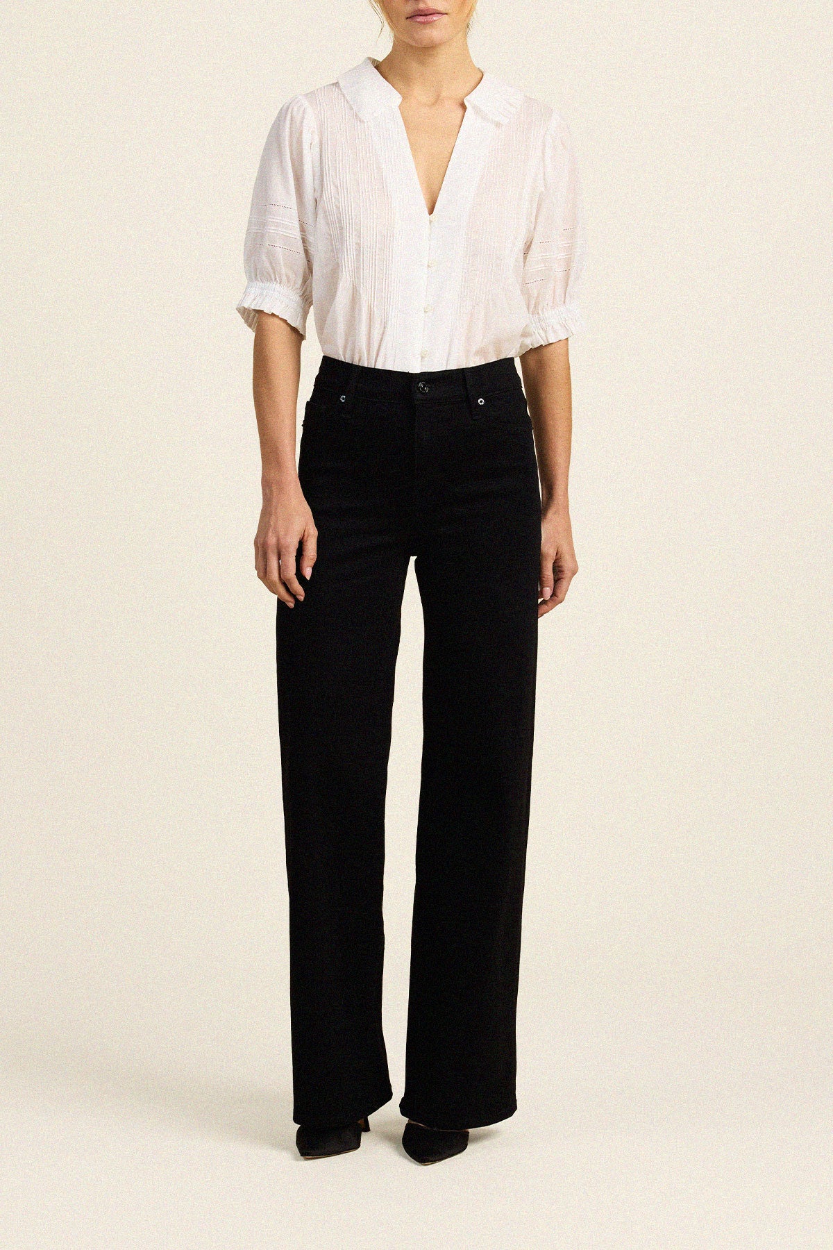 Trovata Amelie blouse in White, cotton — view 3