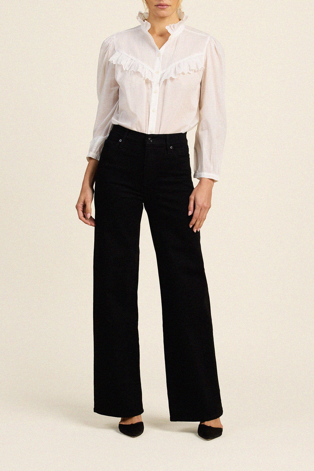 Trovata Vianne blouse in White, cotton — view 5