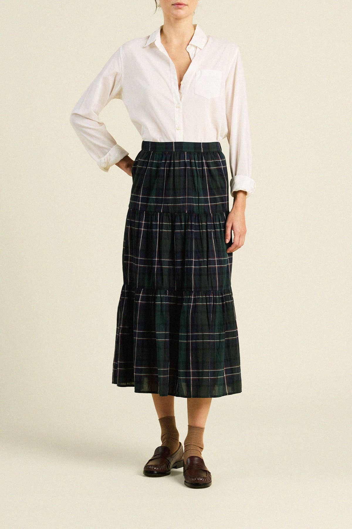 Lydia Skirt Windsor Plaid