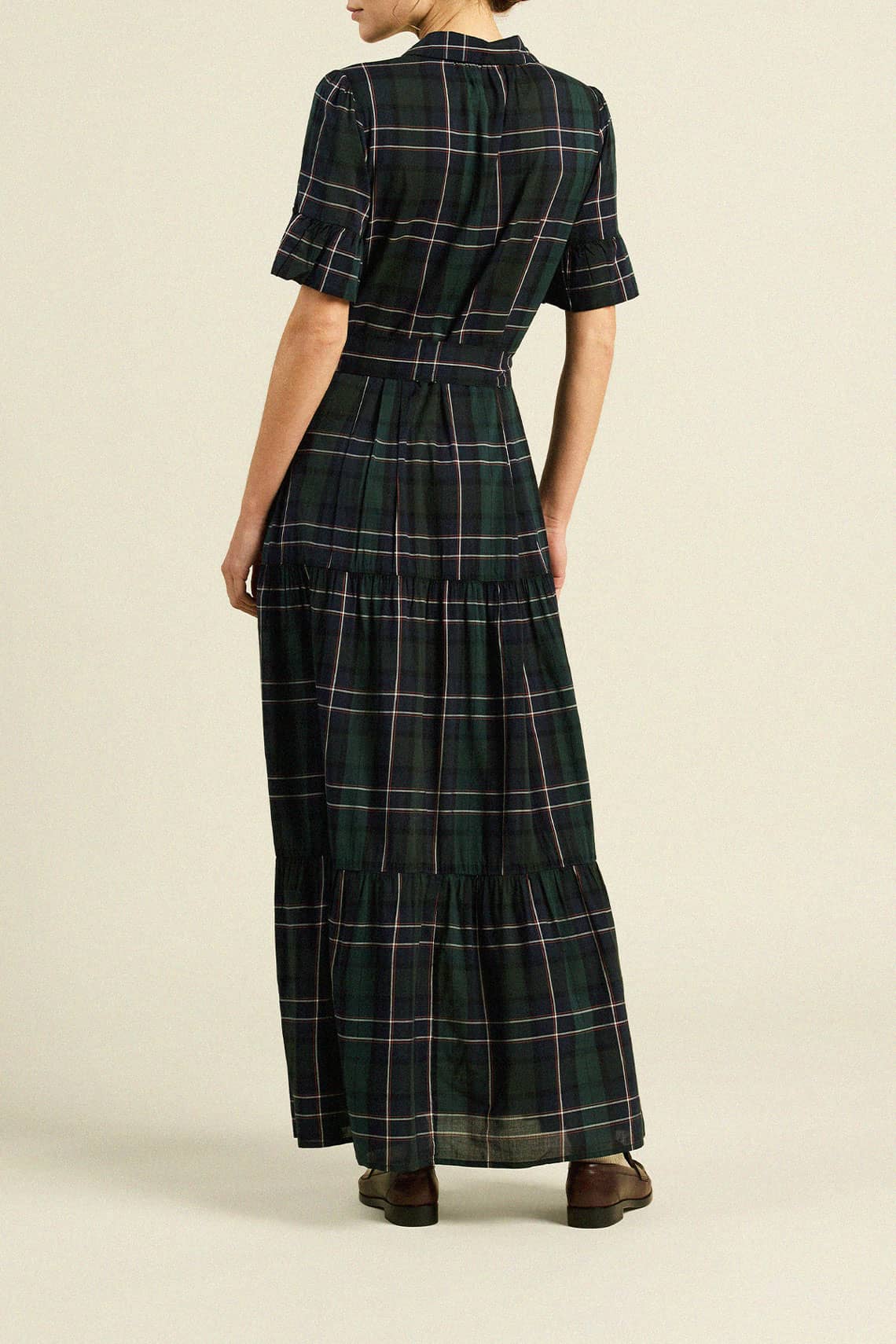 Martine Dress Windsor Plaid