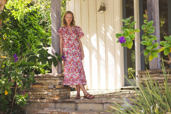 Luana Dress Petite Palm