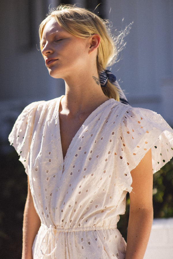 Kristi Dress Daisy Eyelet