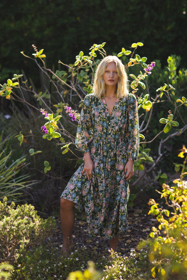 Ainsley "B" Dress Spring Tendril