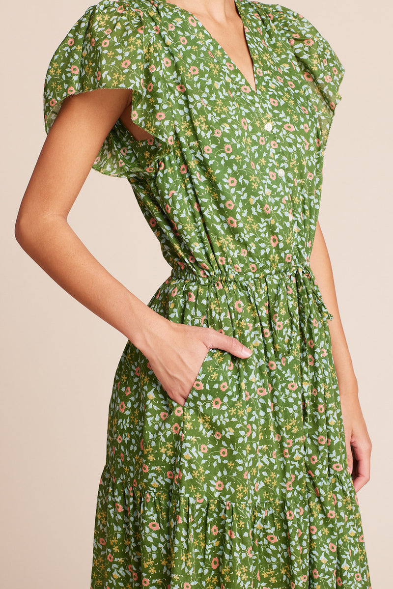 Kristi Dress Green Ivy