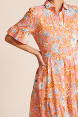 Martine Dress Spiced Dahlia