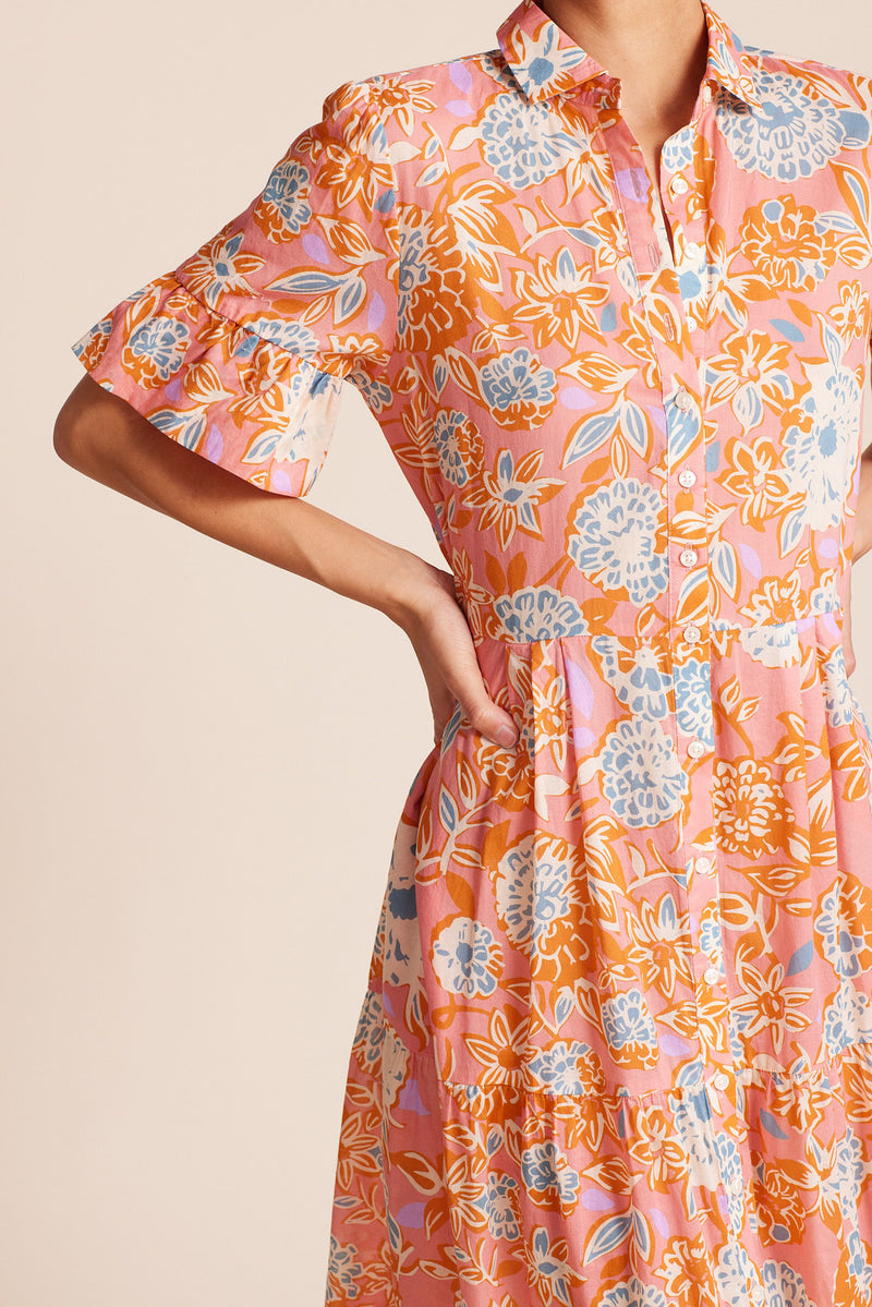 Martine Dress Spiced Dahlia