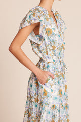 Kristi Dress Violet Tendril