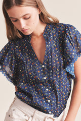Cate Blouse Riverbed