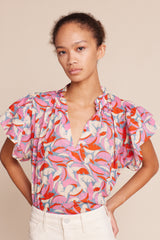 Clover Blouse Petite Palm