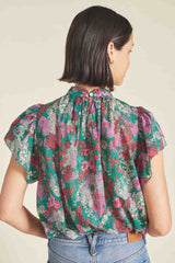 Carla Blouse Nouveau Garden