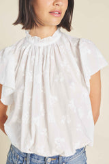 Carla Blouse Stitched Posy
