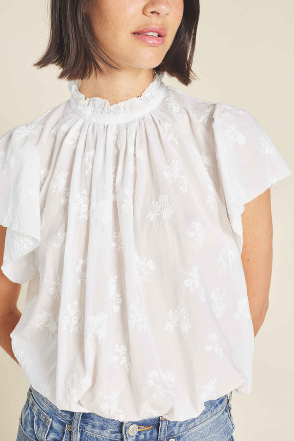 Carla Blouse Stitched Posy