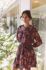 Nia Dress Pink Geranium