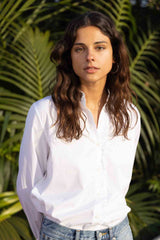 Helena Shirt White Poplin